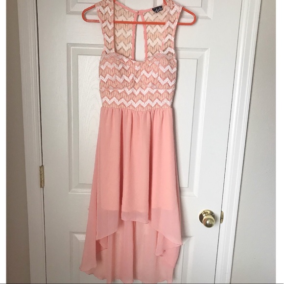 Deb dress coral pink - Picture 1 of 5